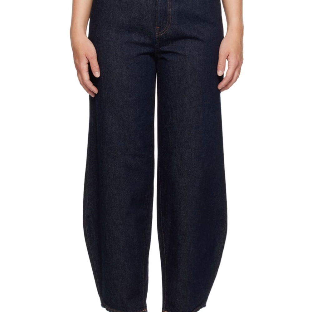 Toteme barrel Women's  Jeans - Dark Blue